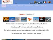 Tablet Screenshot of alcoretech.com
